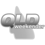 Queensland Weekender Greyscale logo