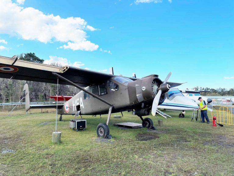 Chocks Away … at Caloundra!