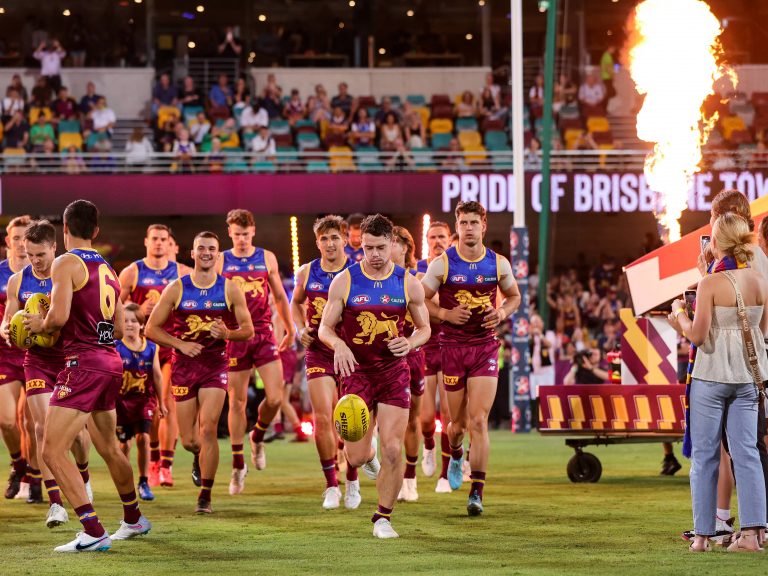 Action at The Gabba!