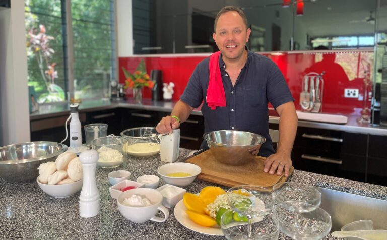 Bowen Mango Eton Mess with Native Lime